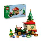 Larskas LEGO Noel Baba’nın Dağıtım Kamyonu 40746 – 8 Yaş ve Üzeri Çocuklar Için Yılbaşı Hediyeleri, Elf Minifigürü ve Aracın Üstüne Takılabilen Mini LEGO Yılbaşı Ağacı Içeren Oyuncak Yapım Seti (224 Parça)