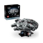 Larskas LEGO Star Wars Millennium Falcon 75375 – Star Wars Seven Yetişkin Kadınlar ve Erkekler Için Inşa Edilebilen Koleksiyonluk Yaratıcı Starship Model Yapım Seti, Doğum Günü Hediyesi Fikri (921 Parça)