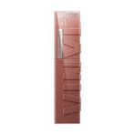 Larskas Maybelline New York Dudak Rengi, Bulaşmaz, 16 Saate Kadar Kalıcı, Sıvı Ruj, Parlak Bitiş, Superstay Vinil Mürekkep, 120 Vurucu