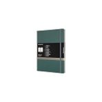 Larskas Moleskine Pro Notebook Profesyonel Çalışma Not Defteri (Elastik Kilitli Sert Kapak, Ekstra Büyük 19 x 25 Cm, 192 Sayfa) Orman Yeşili - 41 Delft Blue
