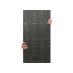 Larskas Tink 3D Kendinden Yapışkanlı Duvar Kağıdı Yeni Nesil Akustik Keçe Panel Desenli 52X98 cm (Koyu Gri, 2 Adet 1 M²)