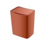 Larskas Turuncu Renkli 20 Lt Kapasiteli Çöp Kovası, Şık Tasarım
