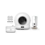 Larskas Xenon Smart Akıllı Otomatik Kedi Tuvaleti (Kameralı) Çelik Köpek Mama Kabı Besleme Kasesi (Kameralı) Su Sebili Pınarı ve Yedek Filtre (4 Adet) Evcil Hayvan 4'lü Pet Ürünleri Başlangıç Seti