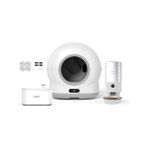 Larskas Xenon Smart Akıllı Otomatik Kedi Tuvaleti (Kamerasız) Çelik Köpek Mama Kabı Besleme Kasesi (Kameralı) Su Pınarı Sebili ve Yedek Filtre (4 Adet) Evcil Hayvan 4'lü Pet Ürünleri Başlangıç Seti