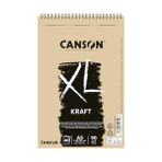 Larskas Xl Kraft Eskiz ve Resim Defteri, Spiralli, 40 Sayfa, A5, Brun, 90G