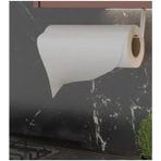 Larskas Yapışkanlı Kağıt Havluluk - Banyo Için Pratik Askılık ve Peçetelik, 3m Yapışkanlı