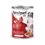 Larskas Yetişkin Köpekler Için, Taze Sığır Parça Etli ve Soslu Yaş Mama, 400 G x 12 Adet