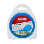 Larskas Yuvarlak Çim Biçme Ipi, 1,7 Mm, Mavi, Çim, Yabani Ot, Çim ve Çiçek Tarhları Için, Bahçe Işleri ve Çim Bakımı, Naylon Iplik, Çoğu Çim Biçme Makinesi Için, 1,7 mm x 15 M (69 – 350-BL)