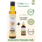 Las Frutas Yemeklik Soya Yağı 250 ml – Soğuk Sıkım, Çok Amaçlı, Saf & Doğal