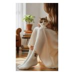 Lascaris Kadın Premium Soket Çorap 12’li Set – Minimal Kedi Taş Detaylı – Renkli Seri - 36 - 40 - Karışık