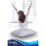 Lasel Sleep - Vısco Comfort Xl- Visco Yastık Ortopedik Boyun Yastığı Boyun Fıtığı Yastığı - 40 x 60 cm - Beyaz