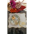 Lasetu Ramazan Mübarek Yazılı Tabak Altlığı, Supla, Amerikan Servisi 1 Adet - 39 x 39 cm - 001-Renkli