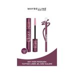 Lash Sensational Sky High Burgundy Haze Maskara & Tattoo Liner Jel Göz Kalemi Berry Bliss Mürdüm pktmybmskrgzklmset1-10438 Diğer