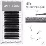 Lashlusion W4D D Kıvrım Hazır Demet Kolay Volume Ipek Kirpik Takma Kirpik Boyları - 13