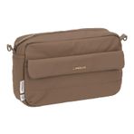 Lassig Buggy Organizer Çanta Hazelnut, Bebek Arabası Düzenleyici, Çok Bölmeli Fermuarlı Tasarım, Premium Kahverengi