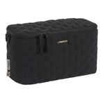 Lassig Enoa Buggy Bebek Arabası Organizer Çanta, Çok Bölmeli Stroller Organizer, Fermuarlı Geniş Hacimli Düzenleyici, Geri Dönüştürülmüş Malzeme, Renk Seçeneği (Siyah)