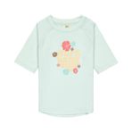 LASSIG Flowers UV Korumalı Kısa Kollu Mayo Tişört Sea Foam;Mavi1.5-2 Yaş