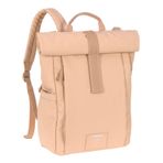 Lassig Rolltop Up Bebek Bakım Sırt Çantası Peach Rose Somon Rengi