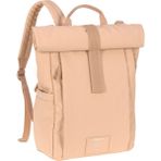 Lassig Rolltop Up Bebek Bakım Sırt Çantası Peach Rose - Somon