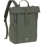 Lassig Rolltop Up Olive Bebek Bakım Sırt Çantası - Yeşil