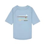 Lassig Surfboards UV Korumalı Kısa Kollu Mayo Tişört Sky Blue 6-12 Ay