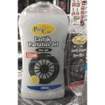 Lastik Parlatıcı Jel Simli Sünger Hediye - gri