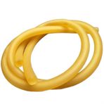 Lastik tüpü Lateks Kauçuk Boru Hortumları Sarı Çeşitli Boyutlarda Yüksek Elastik Tıbbi Tüp 2m 6m 10m(Id m X Od 6mm,10Meters)