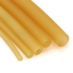 Lastik tüpü Sağlık Hizmetinin Modeli için 1M Lateks Kauçuk Hortumlar Sarı Çoklu Boyutlar(1M X Id 6mm X Od 9mm)