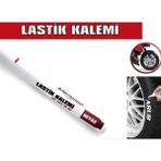 Lastik Yazı Kalemi Beyaz - 1