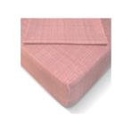 Lastikli Çarşaf Seti Çift Kişilik Ranforce 180x200 Pudra pudra