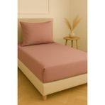 Lastikli Çarşaf ve 1 Adet Yastık Kılıfı - 120x200 - Pembe