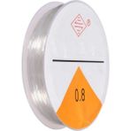 Lastikli Misina Bileklik Ipi 0,8 mm 5 mt - Çok Renkli