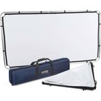 Lastolite 81243 RC Gümüş Beyaz Çerçeveli 1x2 m Reflektör Kit