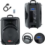 Lastvoice AMPLE-10A Aktif Kabin Hoparlör 10 Inç 600 Watt Bluetooth USB - Siyah