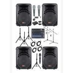 Lastvoice Ample Surface-Paket-4 Aktif Hoparlör Ve Mixer Full Ses Sistemi Seti