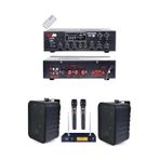 Lastvoice Black Large Plus Paket-1 Hoparlör ve Anfi Anons Ses Sistemi Seti
