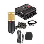 Lastvoice BM800 Mikrofon + Phantom Power Paketi