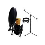 Lastvoice BM800 Mikrofon + Stand + Sh-101 Shock Mount Filtre Set