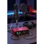 Lastvoice Bm800 Mikrofon Stüdyo Ekipmanları Youtuber Kayıt Seti Ses Kartı Kulaklık Style Paket-1