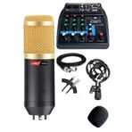 Lastvoice BM800MDX Condenser Mikrofon Phantomlu Kayıt Mikseri Seti
