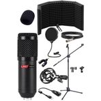 Lastvoice BM800PF Mikrofon Yalıtım Paneli Stand Filtre Shock Mount