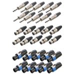 Lastvoice Connection Paket-4 Jak XLR Speakon Konnektör Paketi