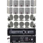 Lastvoice Double Paket-6 Amfili Duvar ve Tavan Hoparlör Seti