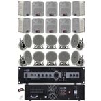 Lastvoice Double Paket-6 Anfili Duvar ve Tavan Hoparlör Seti