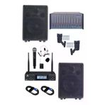 Lastvoice Elit Plus Paket-2 Profesyonel Ses Sistemi Mikser Amfi Hoparlör Mikrofon