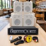 Lastvoice High Voice Paket-1 Bölgeli Anfi ve Duvar Hoparlör Ses Anons Sistemi Seti - Paket-1(Ana Varyant)