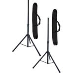 Lastvoice KB01XCS 2Lİ SET Taşıma Çantalı Kabin Hoparlör Standı Sehpası Ayağı - Siyah - 2 Adet
