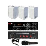 Lastvoice Large Paket-2 Hoparlör ve Anfi Anons Ses Sistemi Seti