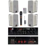 Lastvoice Large Plus Paket-3 Hoparlör ve Amfi Anons Ses Sistemi Seti