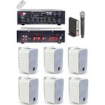 Lastvoice Large Plus Paket-5 Hoparlör ve Anfi Anons Ses Sistemi Seti